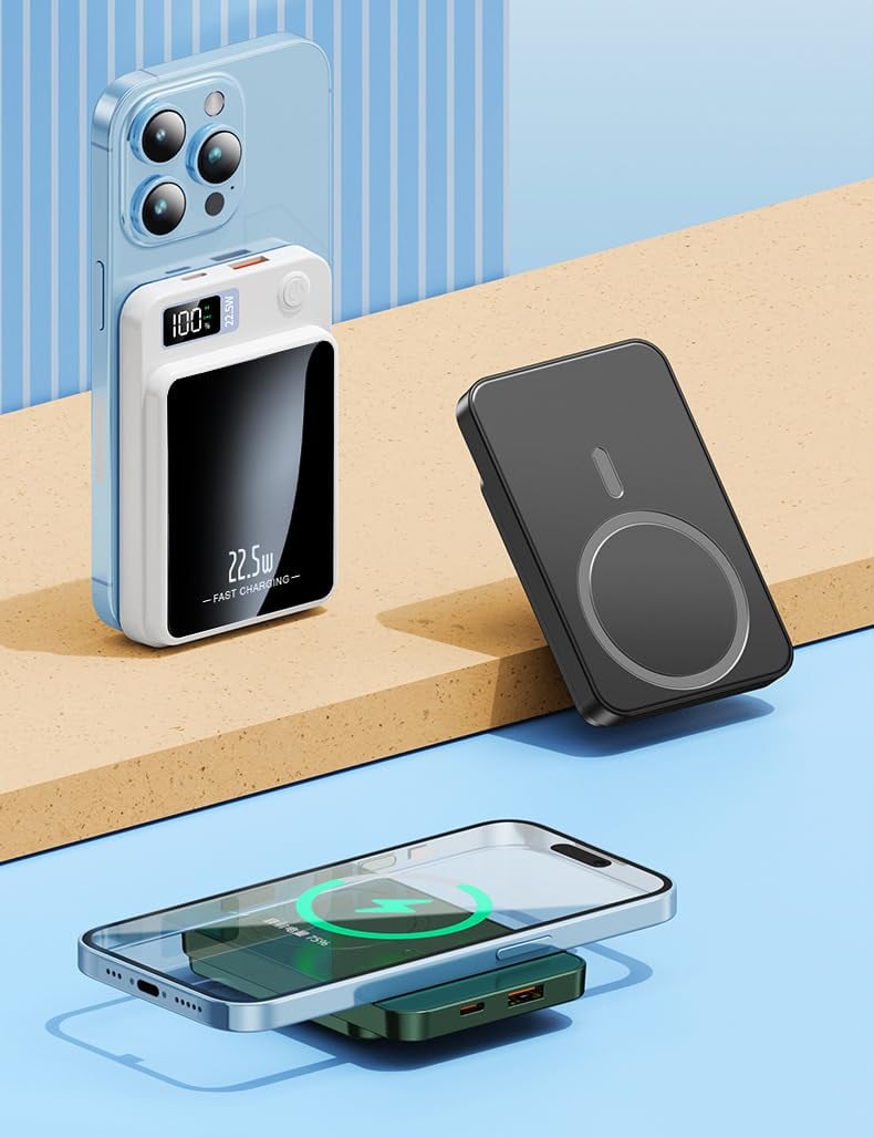 Portable Magnetic Wireless Power Bank